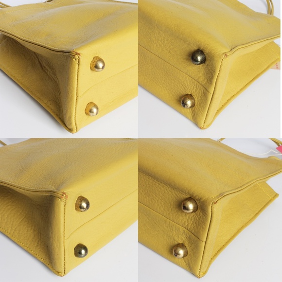 Bonnie Cashin for Coach Tiny Tote Bag Mimosa Leather Rare 1960s NOS NWD with Tag - Picture 12 of 13